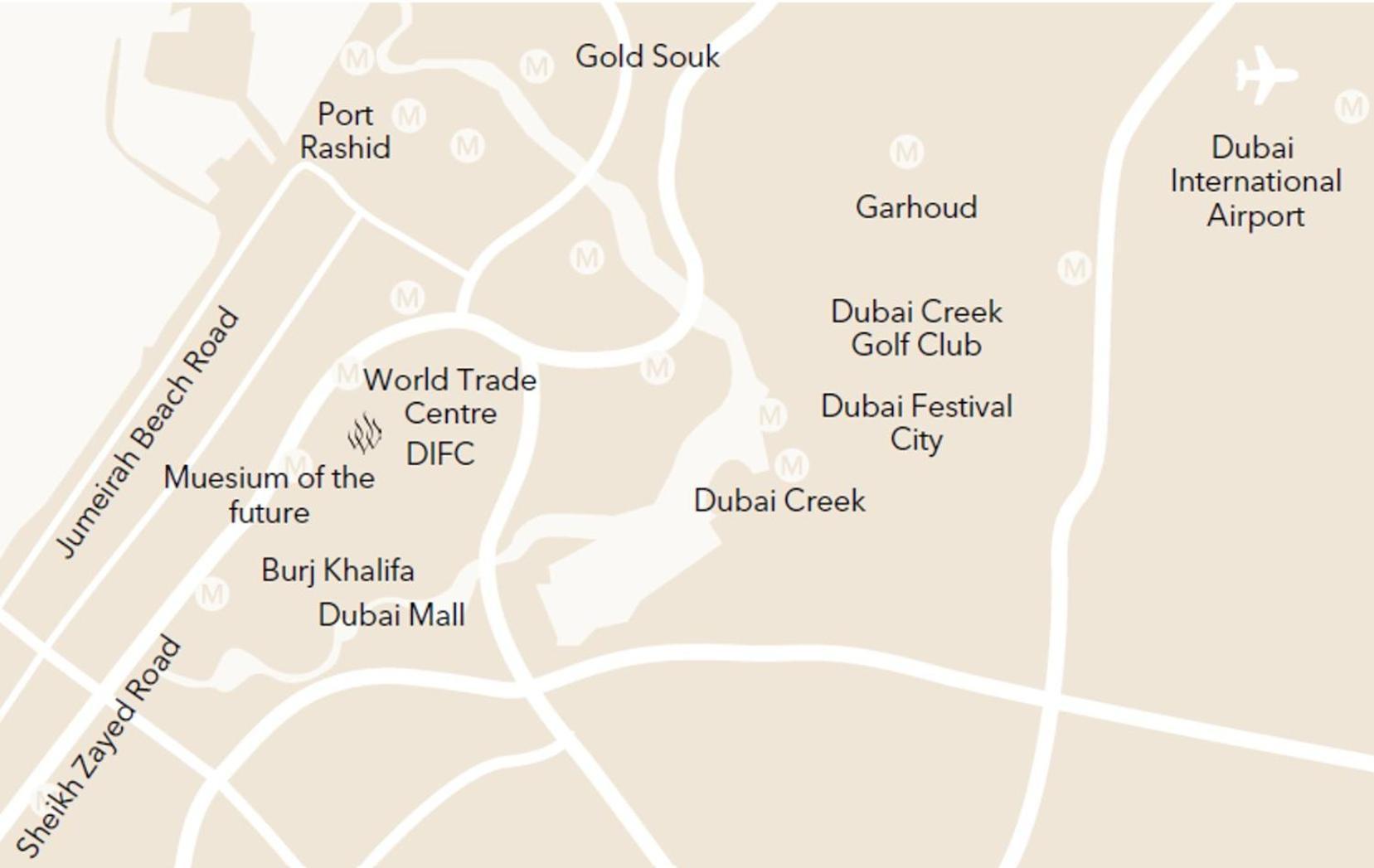 Jumeirah Emirates Towers Dubai Room photo Location of the mall within the Dubai International Financial Centre